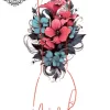 tatouage ephemere manchette femme fleur photo Tatouage éphémère manchette femme fleur