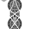 tatouage ephemere manchette homme Tatouage éphémère manchette homme