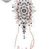 tatouage ephemere manchette homme mandala photo Tatouage éphémère manchette homme mandala