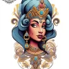 Tatouage éphémère manchette oriental