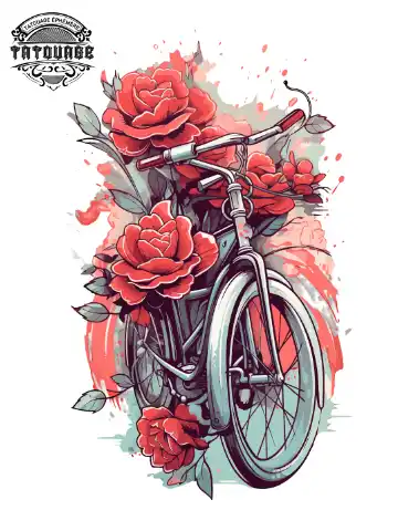 tatouage ephemere manchette velo Tatouage éphémère manchette vélo