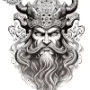 tatouage ephemere manchette viking Tatouage éphémère manchette viking