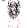 tatouage ephemere manchette viking photo Tatouage éphémère manchette viking
