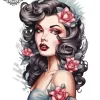 tatouage ephemere manchette visage Tatouage éphémère manchette visage