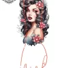 tatouage ephemere manchette visage photo Tatouage éphémère manchette visage