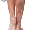 tatouage ephemere mollet dentelle photo Tatouage éphémère mollet dentelle