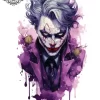 tatouage ephemere mollet joker Tatouage éphémère mollet joker
