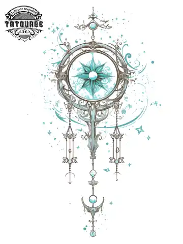 tatouage ephemere mollet verseau Tatouage éphémère mollet verseau