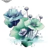tatouage ephemere nenuphar epaule Tatouage éphémère nénuphar épaule