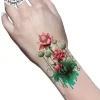 tatouage ephemere nenuphar poignet photo Tatouage éphémère nénuphar poignet