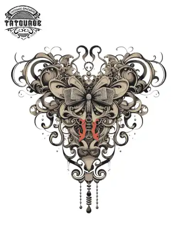 tatouage ephemere noeud epaule Tatouage éphémère noeud épaule
