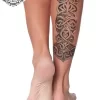 tatouage ephemere nordique mollet photo Tatouage éphémère nordique mollet