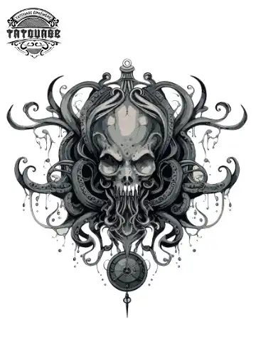 tatouage ephemere nuque boussole Tatouage éphémère nuque boussole