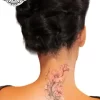 tatouage ephemere nuque femme photo Tatouage éphémère nuque femme