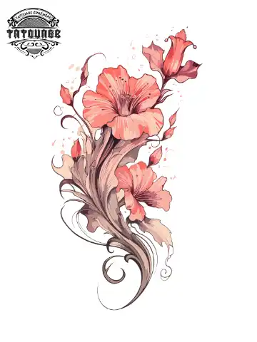 tatouage ephemere nuque femme Tatouage éphémère nuque femme