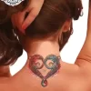 tatouage ephemere nuque infini love photo Tatouage éphémère nuque infini love