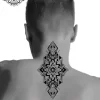 tatouage ephemere nuque mandala photo Tatouage éphémère nuque mandala