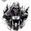 tatouage ephemere nuque moto Tatouage éphémère nuque moto