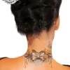 tatouage ephemere nuque noeud photo Tatouage éphémère nuque noeud