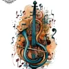 tatouage ephemere nuque note de musique Tatouage éphémère nuque note de musique