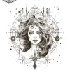 tatouage ephemere nuque sagittaire Tatouage éphémère nuque sagittaire