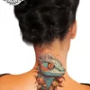 tatouage ephemere nuque salamandre photo Tatouage éphémère nuque salamandre