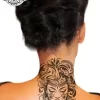 tatouage ephemere nuque tahitien photo Tatouage éphémère nuque tahitien