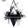 tatouage ephemere nuque triangle Tatouage éphémère nuque triangle