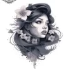 tatouage ephemere ohana nuque Tatouage éphémère ohana nuque