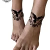 tatouage ephemere oiseau cheville femme photo Tatouage éphémère oiseau cheville femme