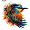 tatouage ephemere oiseau epaule homme Tatouage éphémère oiseau épaule homme