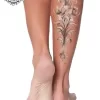 tatouage ephemere oriental mollet photo Tatouage éphémère oriental mollet