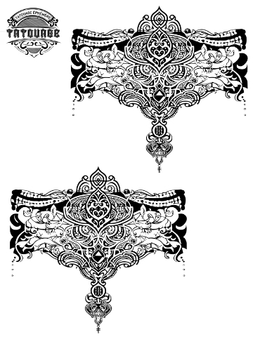 tatouage ephemere oriental poignet femme Tatouage éphémère oriental poignet femme