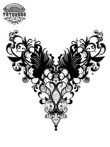 tatouage ephemere ornemental epaule Tatouage éphémère ornemental épaule
