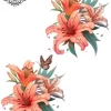 tatouage ephemere poignet bracelet fleur Tatouage éphémère poignet bracelet fleur