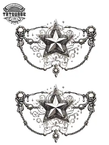 tatouage ephemere poignet etoile femme Tatouage éphémère poignet étoile femme