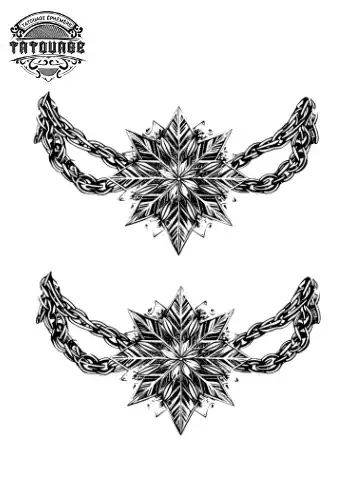 Tatouage éphémère poignet étoile