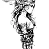 Tatouage éphémère poignet femme