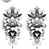 tatouage ephemere poignet fleur Tatouage éphémère poignet fleur