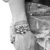 tatouage ephemere poignet fleur de lotus photo Tatouage éphémère poignet fleur de lotus