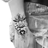 tatouage ephemere poignet fleur photo Tatouage éphémère poignet fleur
