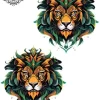 tatouage ephemere poignet lion Tatouage éphémère poignet lion