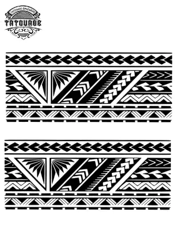 tatouage ephemere poignet maorie homme Tatouage éphémère poignet maorie homme