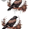 tatouage ephemere poignet oiseau Tatouage éphémère poignet oiseau