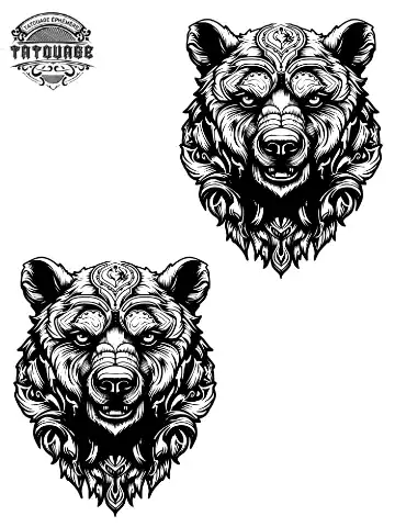 tatouage ephemere poignet ours Tatouage éphémère poignet ours