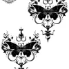 tatouage ephemere poignet papillon Tatouage éphémère poignet papillon