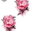 tatouage ephemere poignet pivoine Tatouage éphémère poignet pivoine