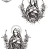 tatouage ephemere poignet religieux Tatouage éphémère poignet religieux