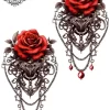 tatouage ephemere poignet rose Tatouage éphémère poignet rose