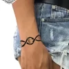 tatouage ephemere poignet signe infini photo Tatouage éphémère poignet signe infini